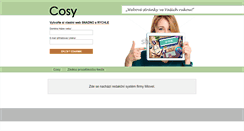 Desktop Screenshot of cosy.cz