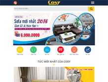 Tablet Screenshot of cosy.vn