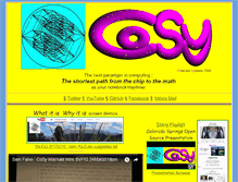 Tablet Screenshot of cosy.com